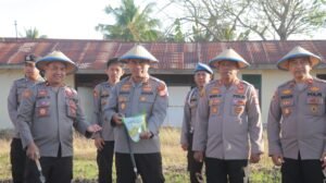 Polres Wajo Tanam Jagung Kuartal III, Kapolres Tegaskan Komitmen Dukung Ketahanan Pangan