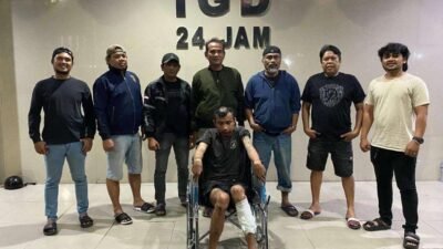 Resmob Polsek Manggala Tembak Pelaku Curanmor Saat Coba Kabur