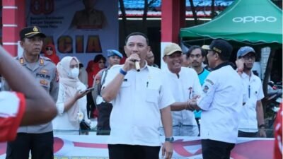 HUT RI ke 80, Plt Camat Tamalatea, Haryadi Gelar Turnamen Sepak Bola